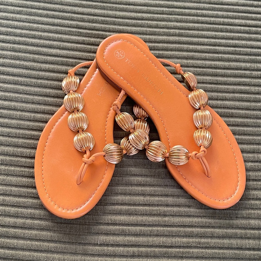 Tory Burch Capri Beaded Sandals